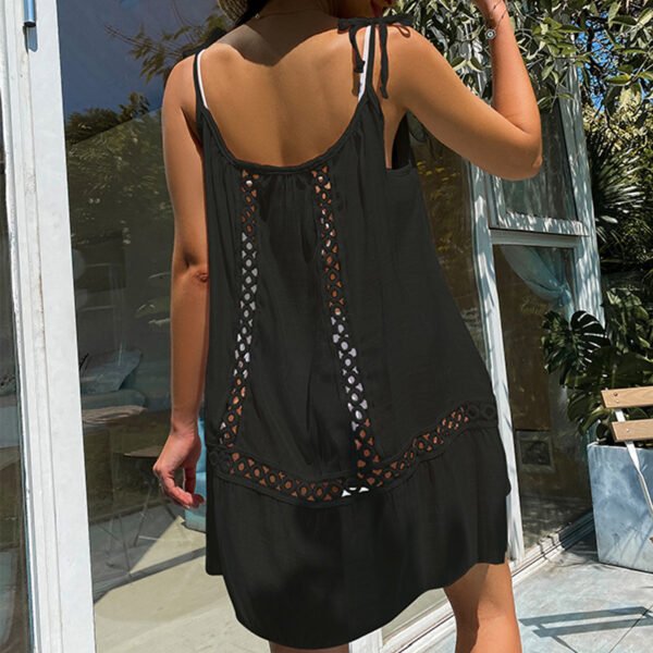 Women's Stylish Beach Suspender Dress - Image 2