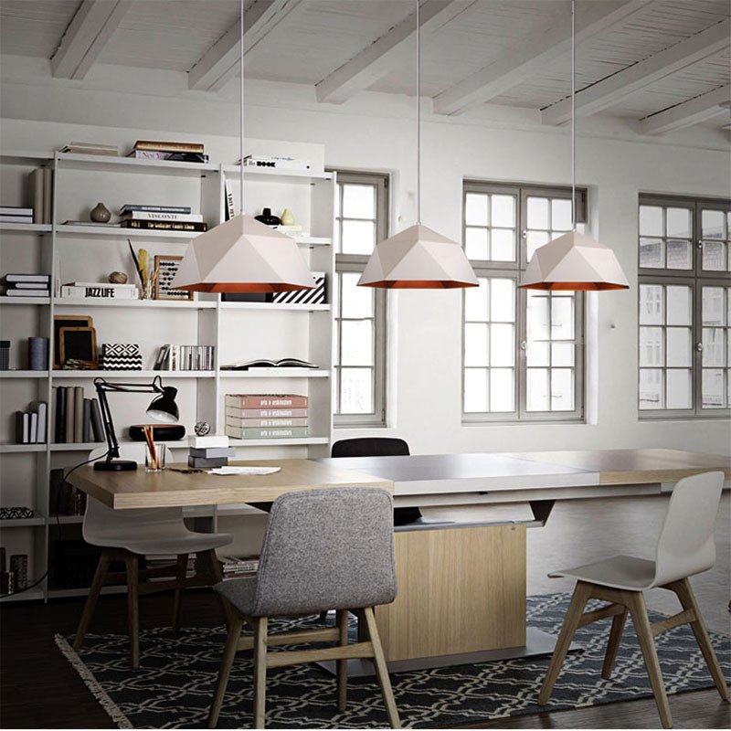 Colorful Geometric Creative Small Hanging Lamps - Image 2