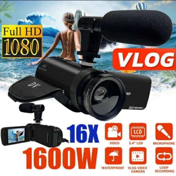 New 16 Megapixel Microphone HD Digital Camera - Image 2
