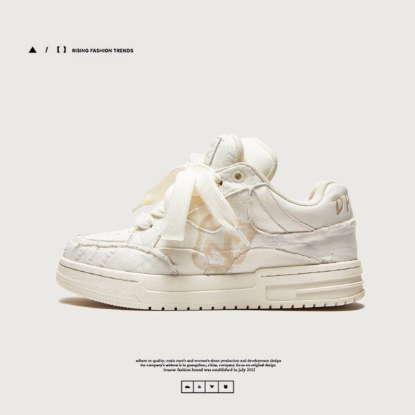 Women's Creative All-match Printed Flat Sneakers - Image 4