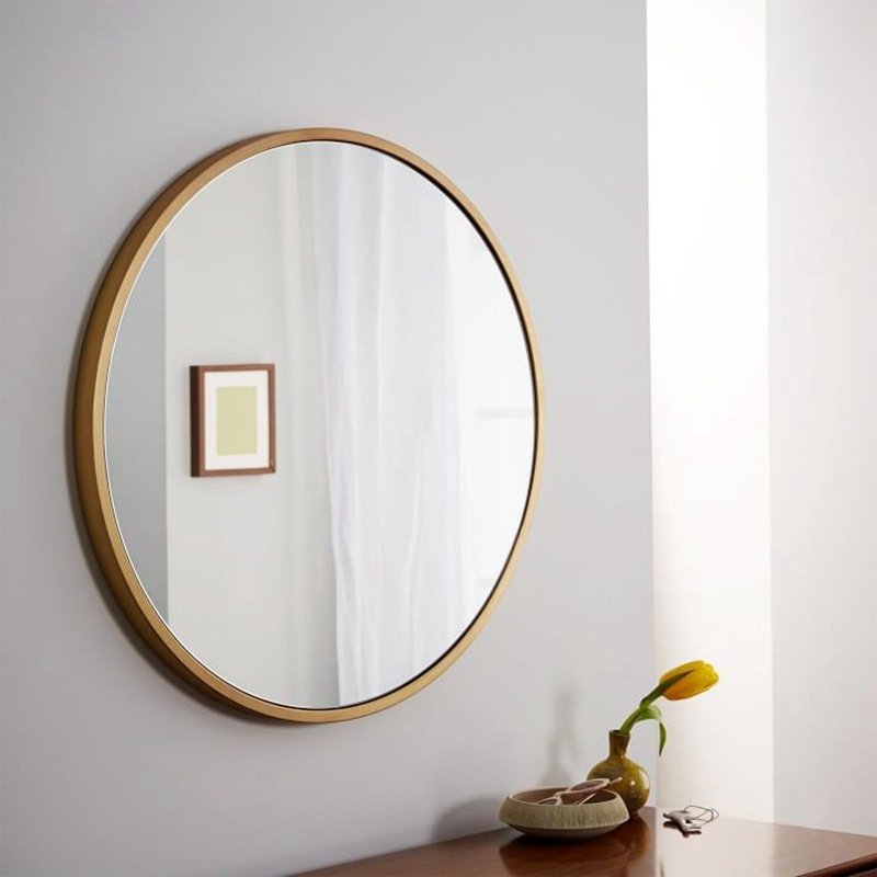 Bathroom wall bathroom mirror wall hanging decorative mirror - Image 5