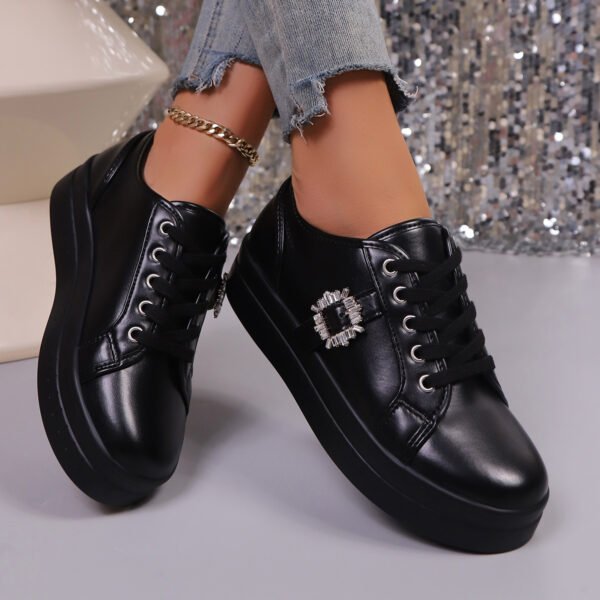 New Soft Bottom Leather Sports Women's Shoes - Image 4