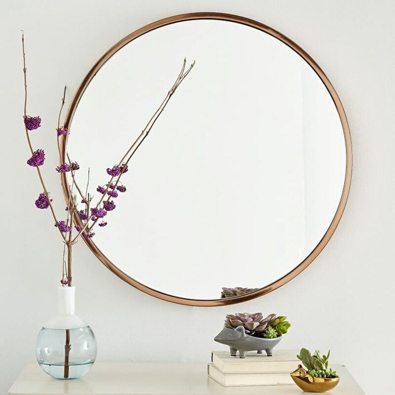 Bathroom wall bathroom mirror wall hanging decorative mirror - Image 2