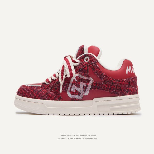 Women's Creative All-match Printed Flat Sneakers - Image 5