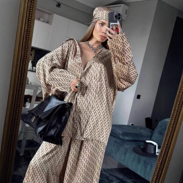 European And American Long-sleeved Trousers Summer Thin Women - Image 4