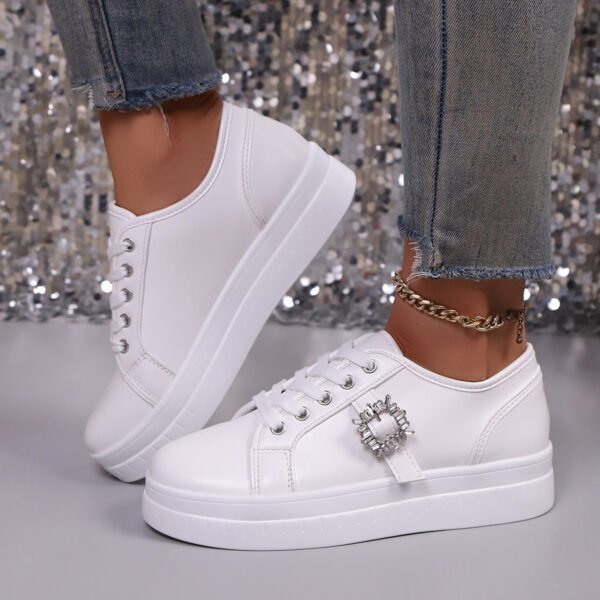 New Soft Bottom Leather Sports Women's Shoes - Image 5