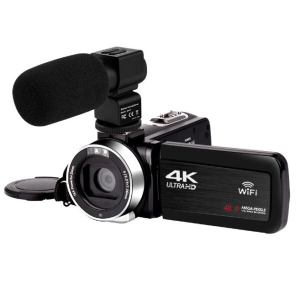 3.0 inch touch screen 4K video camera digital camera with wifi remote control - Image 2