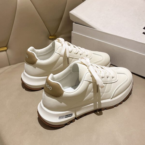 New Autumn Fashion Platform White Women's Shoes - Image 2