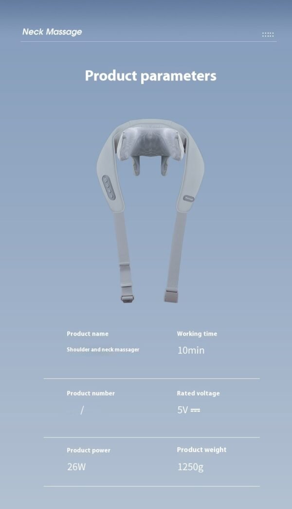 Neck Massager Back Waist Massage Instrument Multifunctional - Image 10