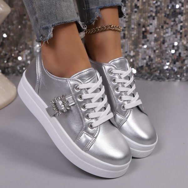 New Soft Bottom Leather Sports Women's Shoes - Image 2