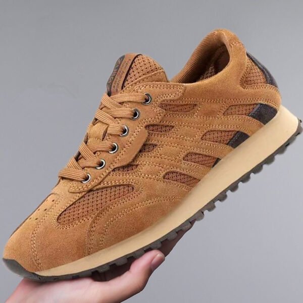 New Spring Summer Men's Shoes Breathable Mesh Fashion Casual All-matching Cortez - Image 4