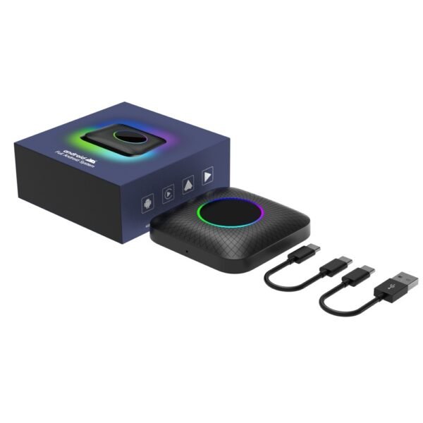 Tbox-Led Wireless Carplay Moxibustion Box Android 13 System Universal Wired Car Carplay Mini - Image 5
