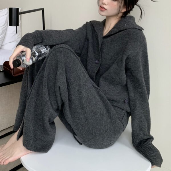 Fashion Casual Knitting Suit Women's Autumn And Winter New - Image 2