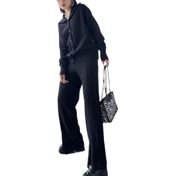 Fashion Casual Knitting Suit Women's Autumn And Winter New - Image 3