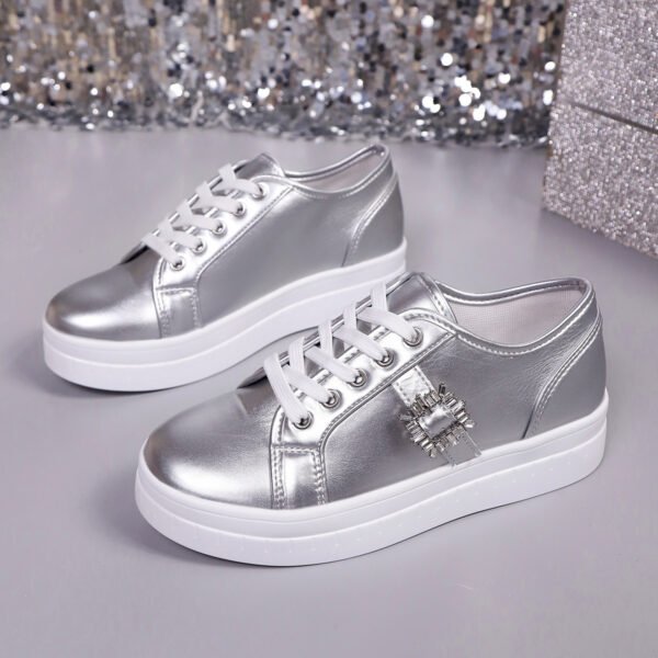 New Soft Bottom Leather Sports Women's Shoes - Image 9