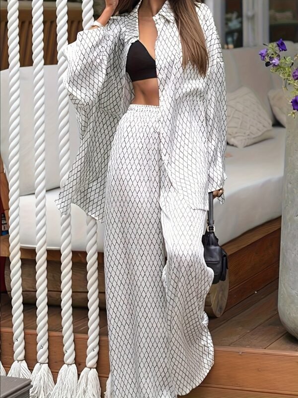 European And American Long-sleeved Trousers Summer Thin Women - Image 3