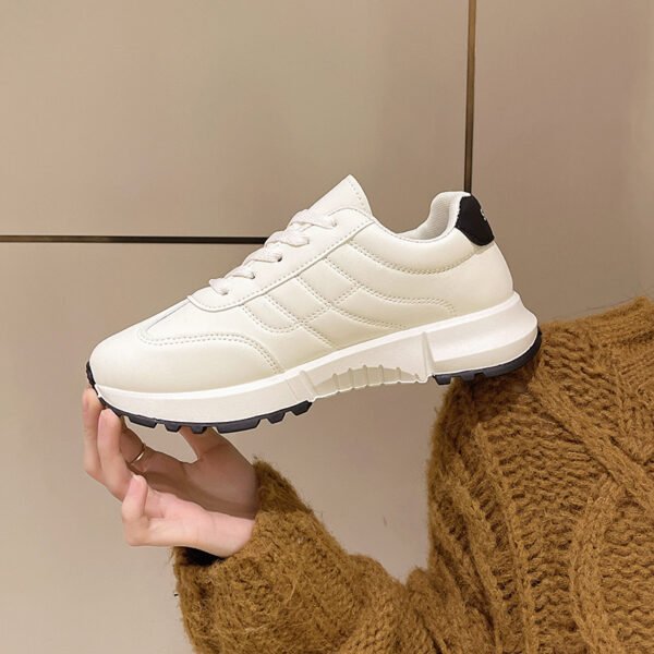 New Autumn Fashion Platform White Women's Shoes - Image 4