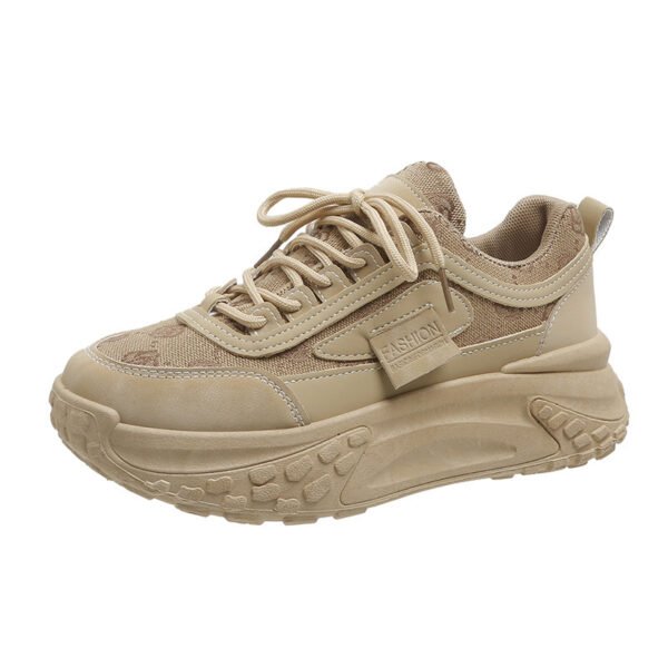 Spring New Breathable All-matching Platform Running Shoes Women - Image 5