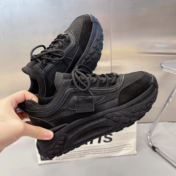 Spring New Breathable All-matching Platform Running Shoes Women - Image 6