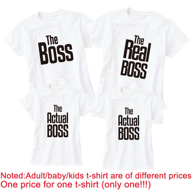 Printed Parent-child T-shirt Short Sleeve - Image 2