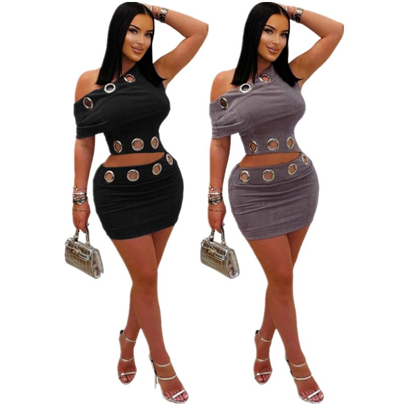 Women's Top And Pencil Skirt Two-piece Set - Image 2