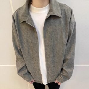 Men's Fashionable Retro Short Padded Jacket