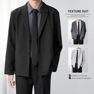Men's Slim-Fit Fashionable Casual Suit Jacket