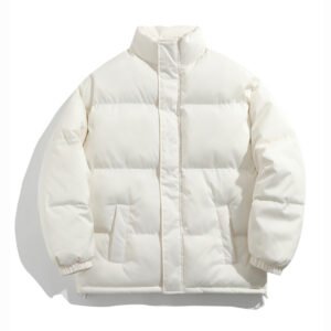 Mens Thickened Oxford-Coated Three-Proof Insulated Cotton-Padded Jacket