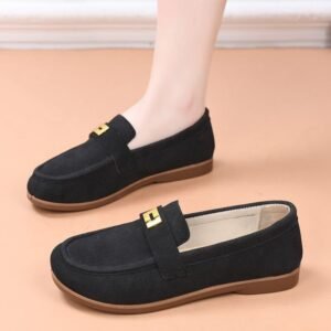 Springautumn Slip On Soft Soled Non Slip Flats