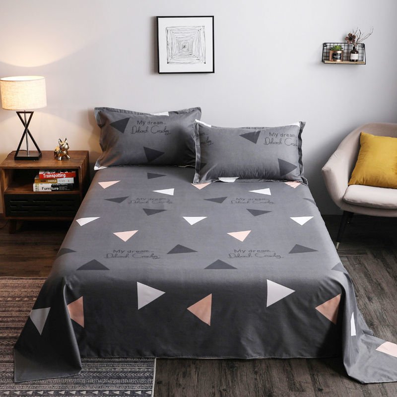 Washed Cotton Student Hostel Bed Sheets - Image 5