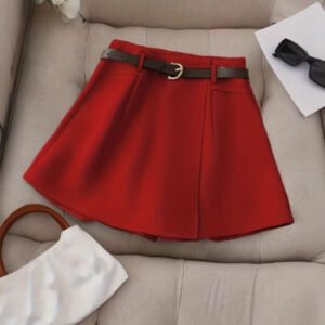 European And American Women's Solid-color Shorts