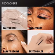 5pcs Waterproof Black Eyeliner Gel Pencil Lasting Natural Soft Smooth Easy Wear Matte Quick Drying Non-Smudge Eye Liner Gel Pen Makeup - Image 8