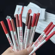 12pcs/set Matte Lip Liner & Lipstick Pencil - Long-Lasting, Non-Stick Formula in Vibrant Reds & Browns, Sulfate-Free for All Skin Types - Image 8