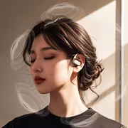 New Style True Wireless On-ear Earpods Music None-in-ear Headset Gaming Couples Earbuds Video TWS HIFI Bass 9D Stereo HD Calling Earphones for Android for iPhone Cellphone Sports Earpieces Smart Headphones for Valentine's Day Gift - Image 4
