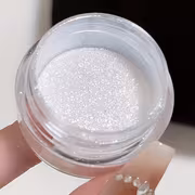 Flower Snow Burst Glitter Highlighter Powder-Soft Is a Lightweight, Shimmering Pat Powder That Adds a Sparkling Finish to Both Face and Body-including Collarbones, Skin, Hair, and Clothing. It Provides a Sheer Wash of Light-reflecting Coverage - Image 3