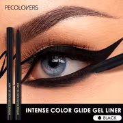 5pcs Waterproof Black Eyeliner Gel Pencil Lasting Natural Soft Smooth Easy Wear Matte Quick Drying Non-Smudge Eye Liner Gel Pen Makeup - Image 4