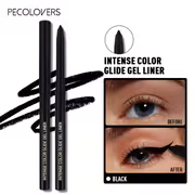 5pcs Waterproof Black Eyeliner Gel Pencil Lasting Natural Soft Smooth Easy Wear Matte Quick Drying Non-Smudge Eye Liner Gel Pen Makeup - Image 9