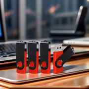 10pcs Red USB 2.0 Flash Drives High-Speed Swivel Memory Sticks, 128MB/256MB/512MB/4GB/16GB Capacity, Ideal for Desktop & Laptop Storage, Business Gift - Image 8