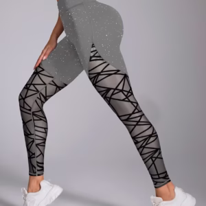 Women's New Fashion Black Fine Flash Bottoming Pants, Suitable for, Outdoor S,, Shopping, Daily Wear, Skin-friendly and Comfortable