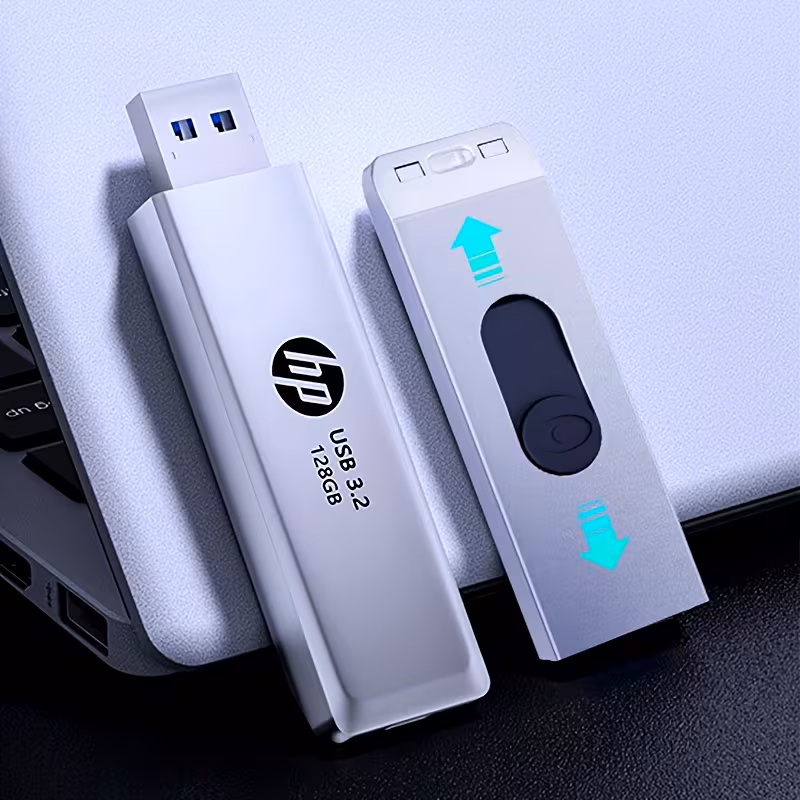 32GB/64GB/128GB/256GB USB3.2 Gen1 U disk 819w metal U disk retractable high-speed read and write large capacity U disk quality fashionable portable U disk