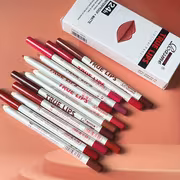 12pcs/set Matte Lip Liner & Lipstick Pencil - Long-Lasting, Non-Stick Formula in Vibrant Reds & Browns, Sulfate-Free for All Skin Types - Image 3
