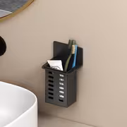 Toothbrush Holder, Wall-Mounted Toothbrush Storage Rack for The Bathroom, Bathroom Organization Shelf, Multifunctional Toothpaste And Toothbrush Box, Bathroom Additions - Image 9