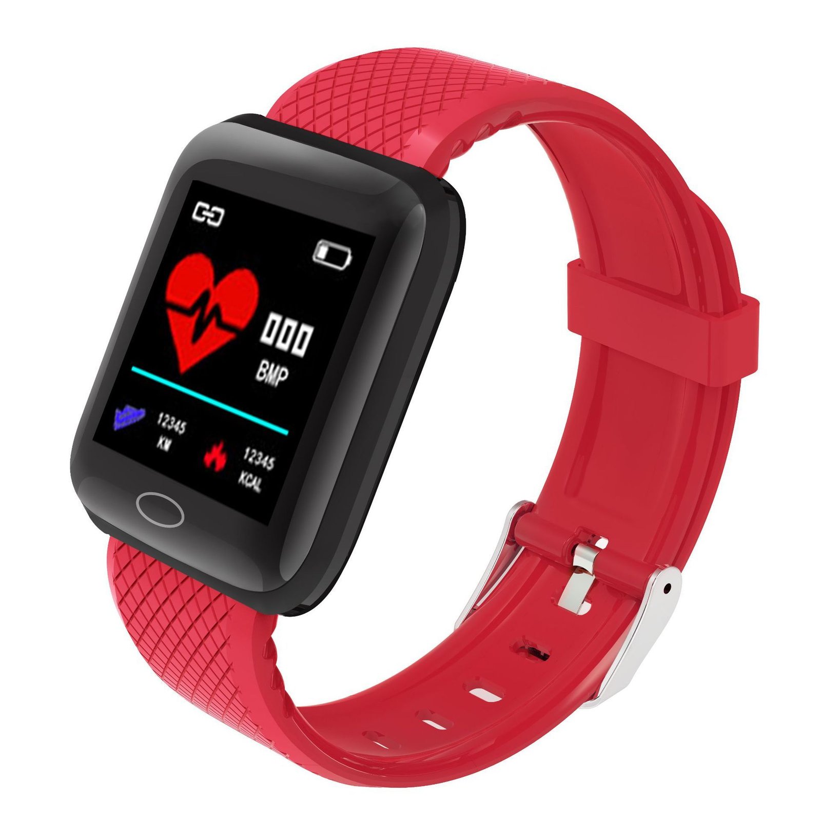 116PLUS Smart Bracelet Heart Rate Pedometer Sports Color Screen - Image 2