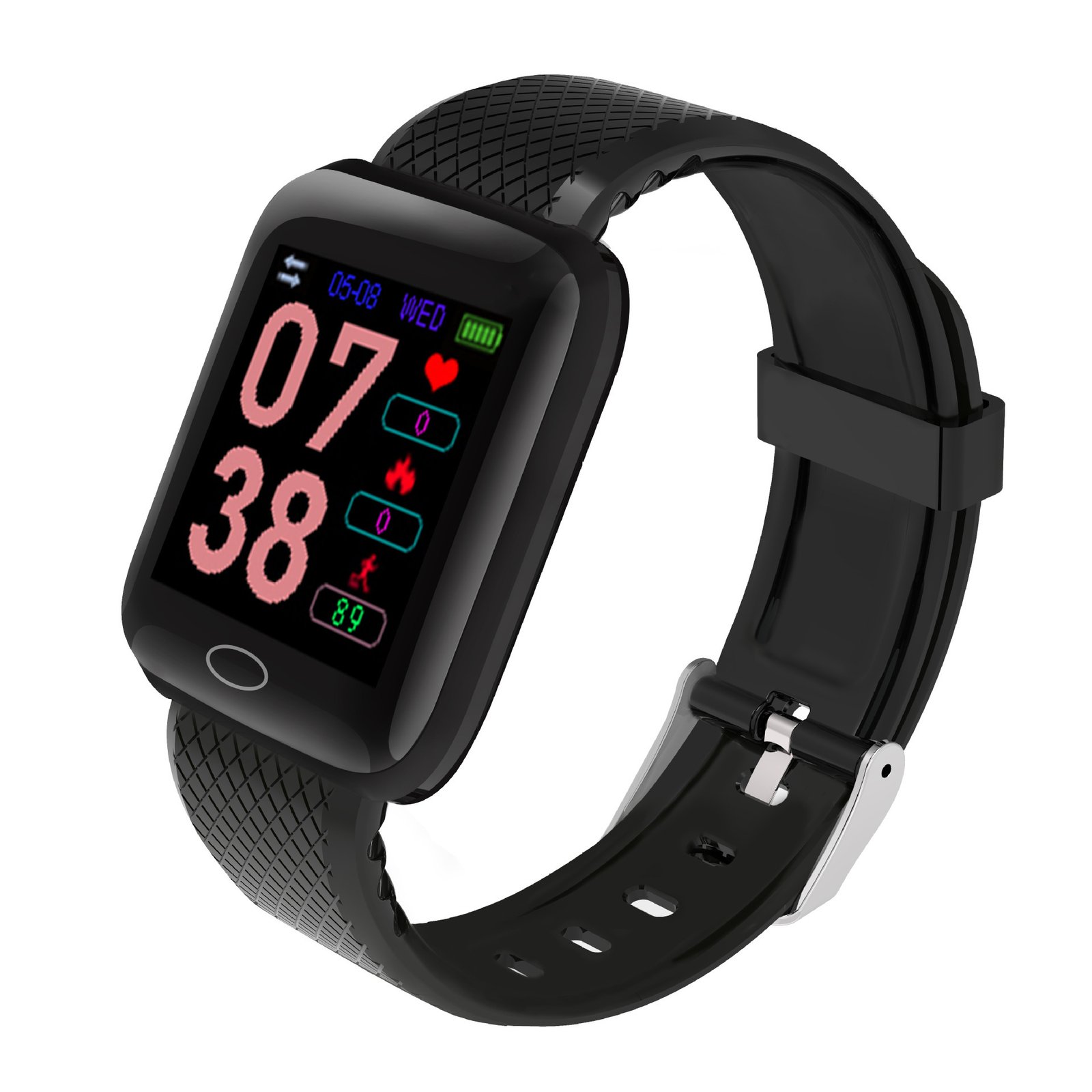 116PLUS Smart Bracelet Heart Rate Pedometer Sports Color Screen - Image 3