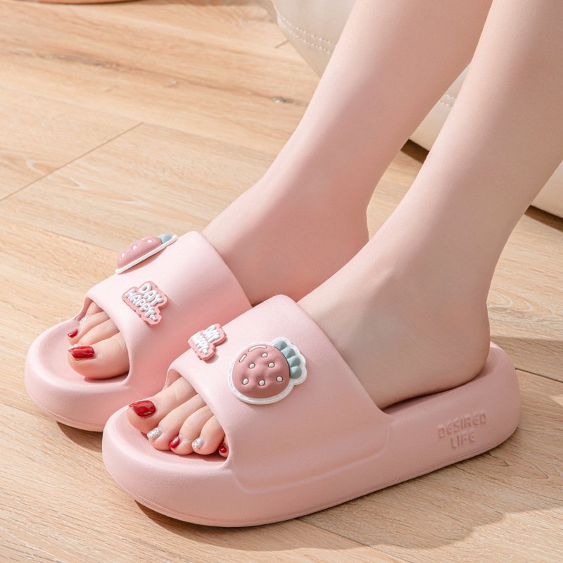 Indoor Female Cartoon Platform Eva Slippers - Image 5