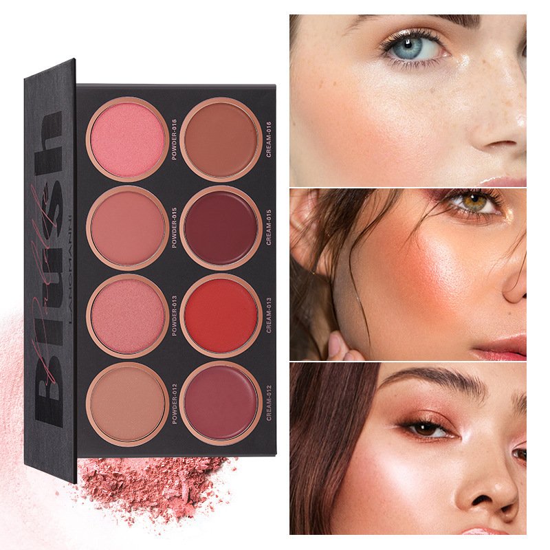 Makeup Eight-color Blush High Disc Brighten Skin Tone - Image 4