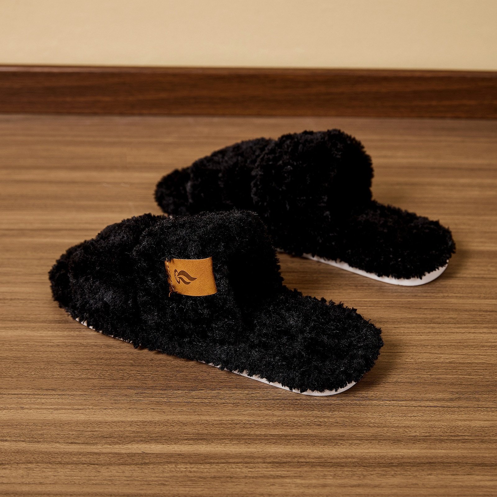 Womens Plush Home Slippers Winter Thick Soles Non-slip - Image 8