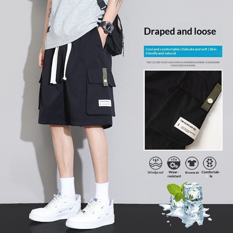 Plus-size Loose-fit Mens Shorts Cross-border Sports And Casual Pants - Image 2