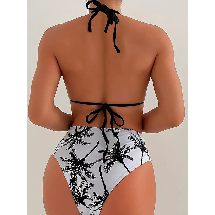 Coconut Print Bikini Womens Swimwear - Image 4