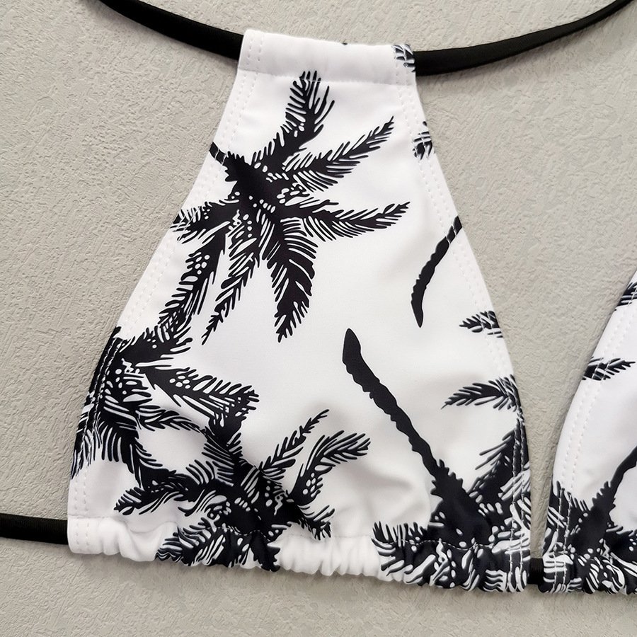 Coconut Print Bikini Womens Swimwear - Image 3